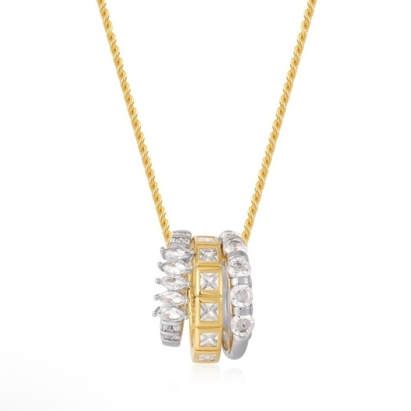 For Love or Lemons x Luv AJ Marry Me Charm Necklace Gold NEW - Picture 1 of 6